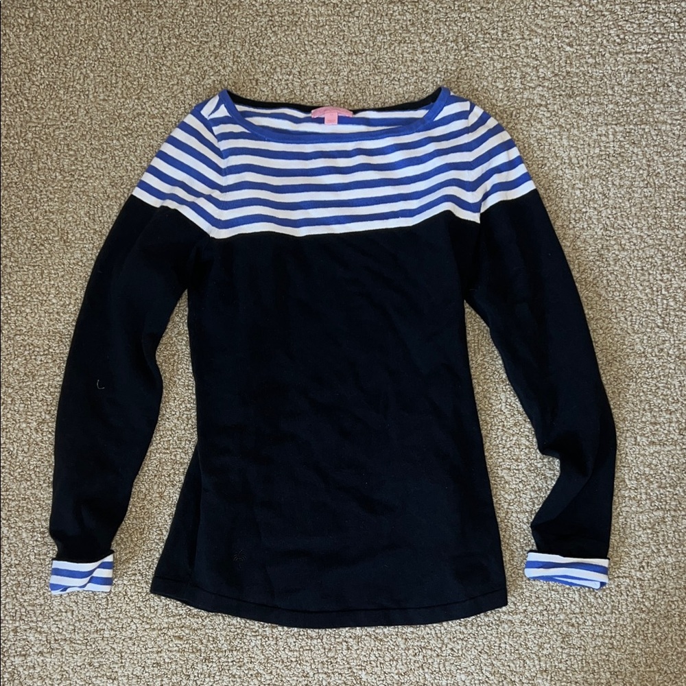 Lilly Pulitzer Striped sweater medium